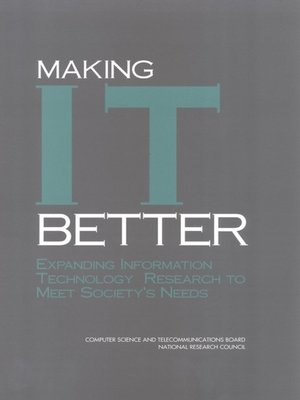 cover image of Making IT Better
